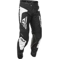 FLY Racing Escape Racing Kinetic Sym Pants - Black/White 378-43130