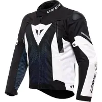 Dainese Super Sprint D-Dry Herre Tekstiljakke Sort/Blå/Hvid 58