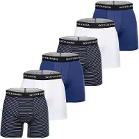 Scotch & Soda Boksershorts blå / sort / hvid