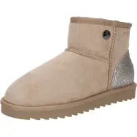 Kangaroos Snowboots 'Holy' lysebrun / sølv