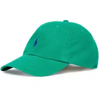 Ralph Lauren Polo Ralph Laurentil kvinder. 211912843002 Den ikoniske lyse grønne kinesiske kasket i bomuld (OSFA), Casual