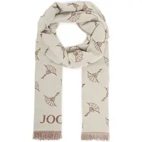JOOP! Sjal creme / lysebrun