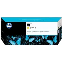 HP 81 Blækpatron Gul C4933A Modsvarer: N/A