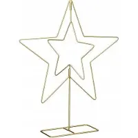 GRA Glimmer dekoration Grajlandia dekorativ stjerne 50 cm GOLD MICA