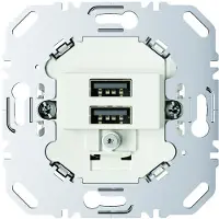 Hager mekanisme USB-oplader 3A 230V hvid mat one.platform 260209