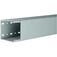 Hager BA68008007030B, Kabelkanal, Grå, PVC, V0, 88 mm, 2000 mm
