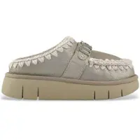 Mou Moutil kvinder. MU.FW531001B Træsko i læder Special grå (41), 3-5 cm, Ingen, Casual
