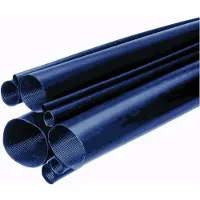 3M TE100046552, Varmekrympet rør, Sort, 100 cm, 2,7 cm, 8 mm, 135 °C