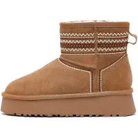 Derimod Boots camel / brun / hvid