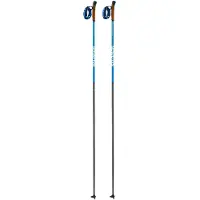 Salomon - Langrendsstave - S/Max Carbon Click til Unisex - Størrelse 140 cm - Sort