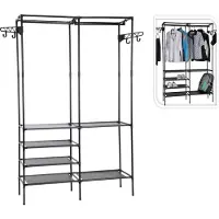 Storage solutions Opbevaringsløsninger stående tøjstativ, 108 x 36 x 170 cm