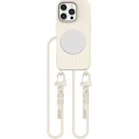 24hShop iPhone 16 Pro MagNecklace MagSafe Cover - Latte