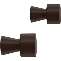 OYOY Pin krog 2-pak Brun