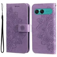 Mtp Products Sony Xperia 10 VII Mandala Series Etui med Pung - Lilla
