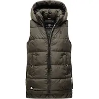 MARIKOO Vest 'Zarinaa' antracit