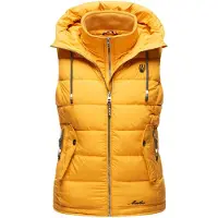 MARIKOO Vest 'Taisaa' gul / sort