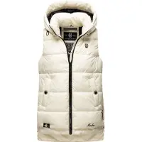 MARIKOO Vest 'Zarinaa' sort / uldhvid