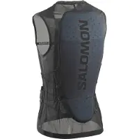 Salomon - Rygbeskyttere - Flexcell Pro Black til UnisexUld - Størrelse L - Sort