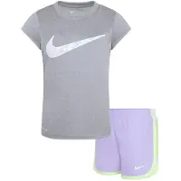 Nike Kids Printed Clutempo Kortsærmet Sæt