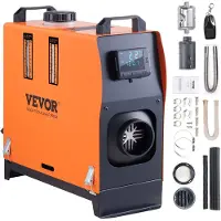 Vevor Diesel Luftvarmer Alt-i-en 12V 5KW LCD Fjernbetjening til Bil, Autocamper