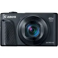 Canon PowerShot SX740 HS (Sort)