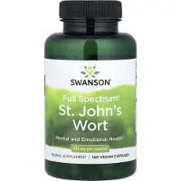Swanson Health , Full Spektrum St. John's Wort, 375 mg, 120 Kapsler