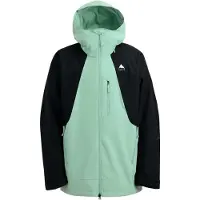 Burton - Skijakker - M Reserve 2L Jacket Soft Sage True Black til UnisexUld - Størrelse M - Grøn