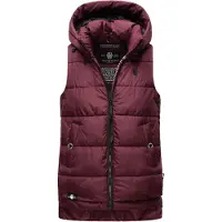 MARIKOO Vest 'Zarinaa' bordeaux