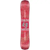 Nidecker - Snowboards - Sensor 2026 til Unisex - Størrelse 153 cm - Rød