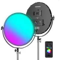 Neewer GR18C Rundt LED-panel til sidebelysning