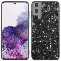Mtp Products Samsung Galaxy S24+ Glitter Series Hybrid Cover - Sort