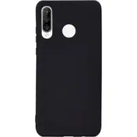 Mtp Products Anti-Fingeraftryk Mat Huawei P30 Lite TPU Cover - Sort