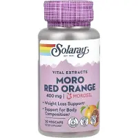 Solaray Morosil Moro Red Orange 400mg Kapsler 30 Enheder