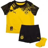 Puma Dortmund Hjemmebanetrøje 2025/26 Baby-Kit Børn - , størrelse 68 cm