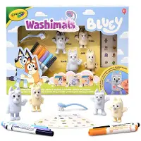 Crayola Washimals Sæt Med 4 Bluey-kæledyr