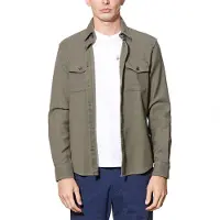 Original penguin Cloth Loopback Overshirt Skjorte Med Lange ærmer