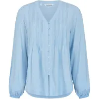 Soft Rebels Bluse 'Freedom' lyseblå