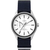 Timex Analogt ur ' Marlin Jet Automatic ' sort / sølv / hvid