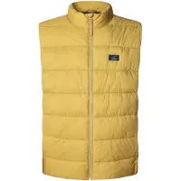 Pepe Jeans Pepe Jeanstil mænd. PM4027189 Puffer-vest gul (M), Casual, Polyester