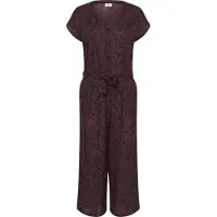 Kaffe Jumpsuit 'Beathe' kastaniebrun / sort