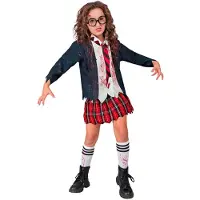 Widmann Zombie skolepige kostume