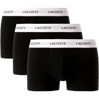 Lacoste Boksershorts sort / hvid
