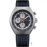 Timex Analogt ur 'Legacy Tonneau' navy / rød / sølv / hvid