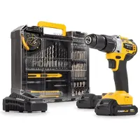 Powerplus Elektrisk Skruetrækker 60nm 78 Stykker