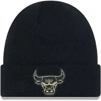 New Era Metallic Badge Chicago Bulls Beanie