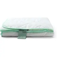 Nature By Borg Dobbelt bambus sommerdyne - 100% allergivenlig bambus - 200x220 cm - bambusdyne