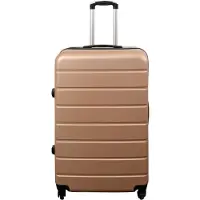 Borg Living Stor kuffert - Guld - Hardcase kuffert tilbud - Letvægts kuffert tilbud