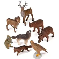 Miniland Dyrefigurer Skov 8 Enheder