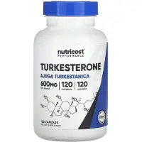 Nutricost – Turkesterone 600 mg, 120 kapsler