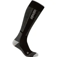 Icebreaker - Skistrømper - M Merino Blend Ski+ Light OTC Black/Ether/Graphite til UnisexUld - Størrelse 39-41,5 - Sort